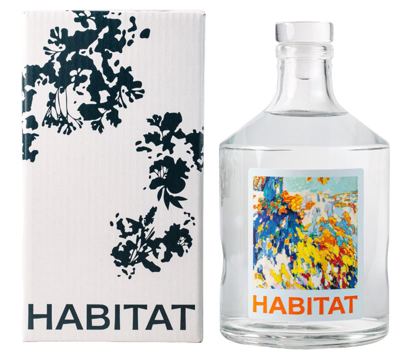*GIN HABITAT 0.70L -6/1-