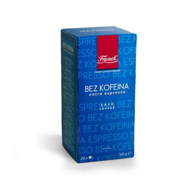 N-KAVA FRANCK 140G ESPRESSO BEZ KOFEINA -12/1- KUTIJA 20*7G