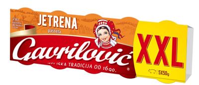 N-PAŠTETA GAVRILOVIĆ JETRENA 250G 5*50G XXL -7/1