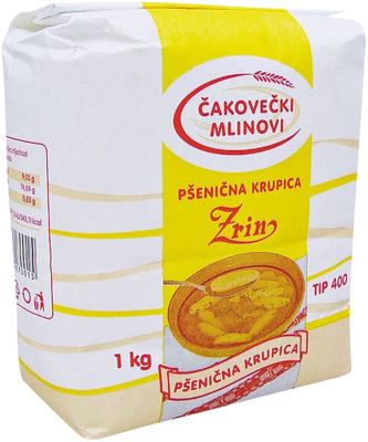 PŠENIČNA KRUPICA 1kg T-400 ČAKOVEC