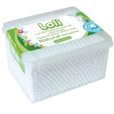 ŠTAPIĆI HIG.LOLI SENSITIVE 200/1 PAPIR.