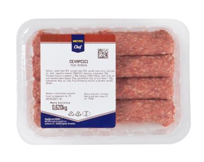 CCA0,6KG METRO CHEF ĆEVAPČIĆI