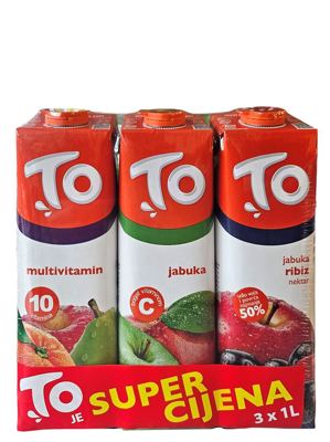 TO PROMO JABUKA+RIBIZ+MULTIVITAMIN 3x1L