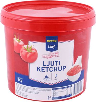 5KG MC KETCHUP LJUTI