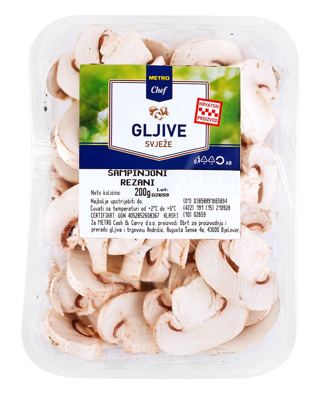 200G MC ŠAMPINJONI REZANI