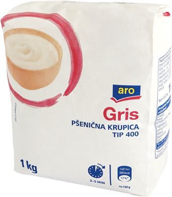 1KG ARO GRIS,PŠEN.KRUPICA T400