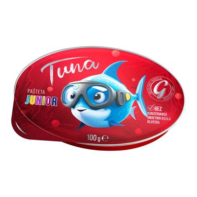 PAŠTETA GAVRILOVIĆ TUNA 100g JUNIOR