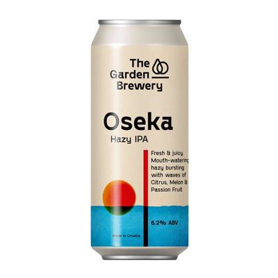 *PIVO GARDEN 0.44L OSEKA -24/1- 6.2%ALC HAZY IPA LIMENKA