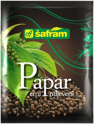 PAPAR MLJEVENI 1KG (6), ŠAFRAM