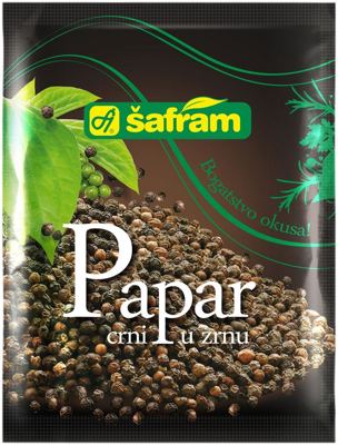 PAPAR ZRNO 50g ŠAFRAM