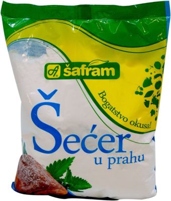ŠEĆER MLJEVENI 500g ŠAFRAM