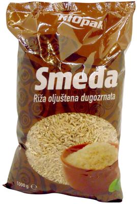 1KG RIO-PAK RIŽA SMEĐA INTEGRA