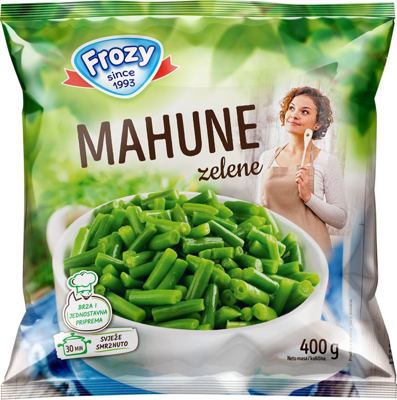 MAHUNA ZELENA FROZY 400G -10/1-