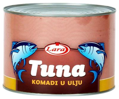 RIB. K. TUNA LARA KOMADI U ULJU 1705 g VM2