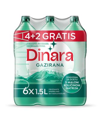 VODA DINARA 6X1,5 L