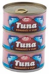 TUNA KOMADIĆI 185g LARA