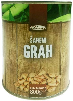 GRAH ŠARENI LARA 800G -12/1-