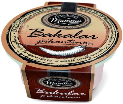 BAKALAR PIKANTINO 90 g STAKLO MILEN