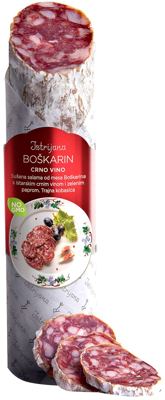 200G BOŠKARIN SALAMA-CRNO VINO