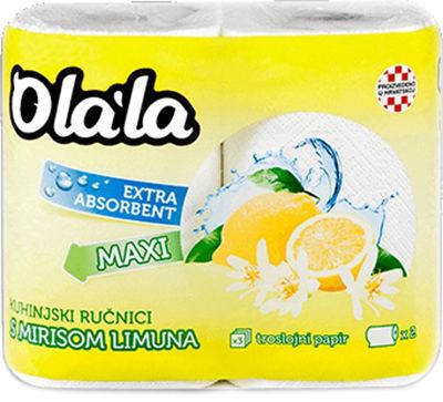 PAPIR BRISAČI OLAĹA LIMUN MAXI 3-SL. 2/1