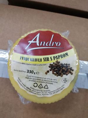 SIR ANDRO TVRDI KRAVLJI 330GS PAPROM -12/1-