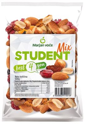 Studentski mix 500 g XXL