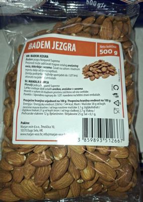BADEM 500g MARJAN VOĆE