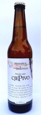 *PIVO PRIMARIUS CJEPIVO 0.50L -20/1- 4.8%ALC PLACEBO LAGER