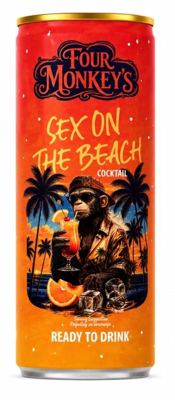 FOUR MONKEY.SEX ON T.BE.0,25 L