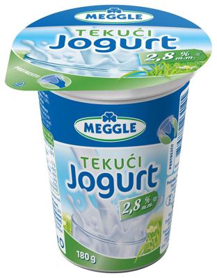 JOGURT TEKUĆI 2,8% 180 g MEG