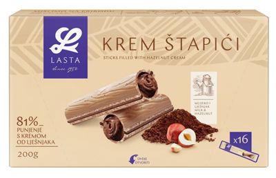 KREM ŠTAPIĆ LJEŠNJAK LASTA 200g
