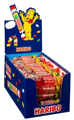 50X25G HARIBO BOM GUM V.ROL