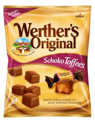 BOMBON WERTHER CHOCOLATE TOFFEE 120g