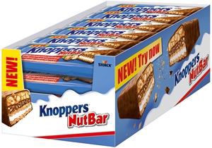 TORTICA KNOPPERS NUTBAR 40g