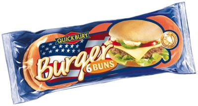 PECIVO HAMBY 6KOM/300g QUICKBURY