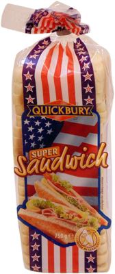 N-SANDWICH TOAST 750G QUICKBUR -7/1-