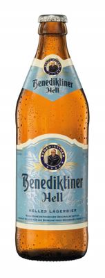 PIVO BENEDIKTINER HELL 0,5L BOCA