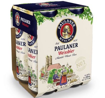 PIVO PAULANER PSEN.SVETLO 4X0.5l