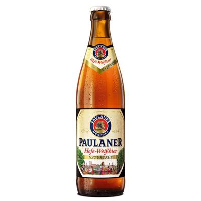 N-PIVO PAULANER HEFE WEISSBIER 0.50L PŠENIČNO -20/1- ( POVRATNA AMBALAŽA )