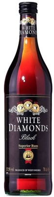 0 7L WHITE DIAMONDS RUM BLACK
