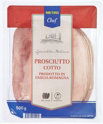 500G MC PROSCIUTTO COTTO NARE.