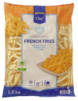 2,5KG MC GF POMMES FRIT. 9X9MM