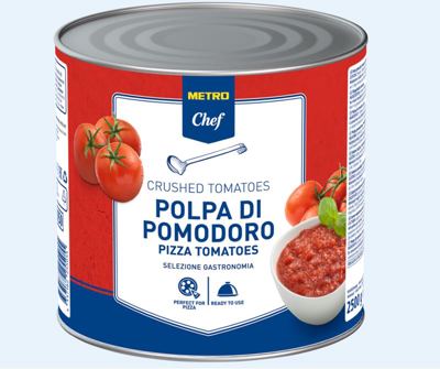 2500G METRO CHEF PULPA FINE-STAND.-VAR.