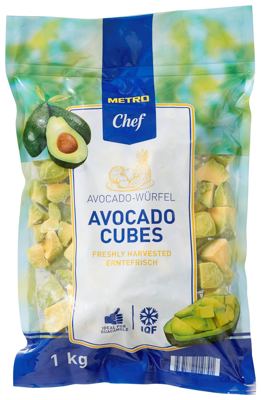 1KG MC AVOKADO ZELENE KOCKICE