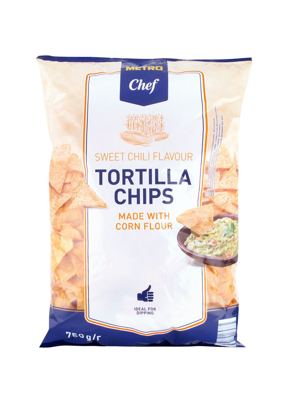 750G MC TORTILLA ČIPS S.CHILI