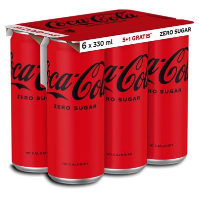 N-*COCA COLA 0.33L ZERO 5+1 GRATIS -4/1- LIMENKA