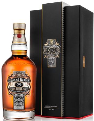 *WHISKY CHIVAS REGAL 0,7L 25YO GIFT