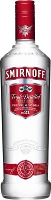 VODKA SMIRNOFF RED LABEL 1L