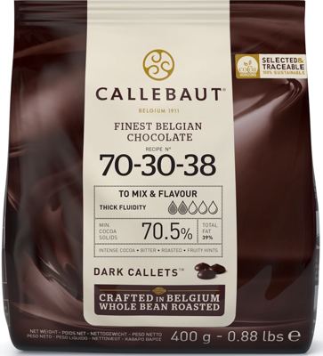 400G CALLEBAUT TAMNA ČOK. 70%