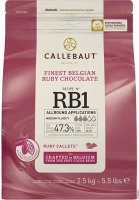 2,5KG CALLEBAUT RUBY ČOK.47,3%